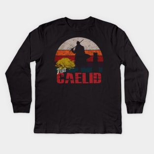 Visit Caelid - Elden Ring Kids Long Sleeve T-Shirt